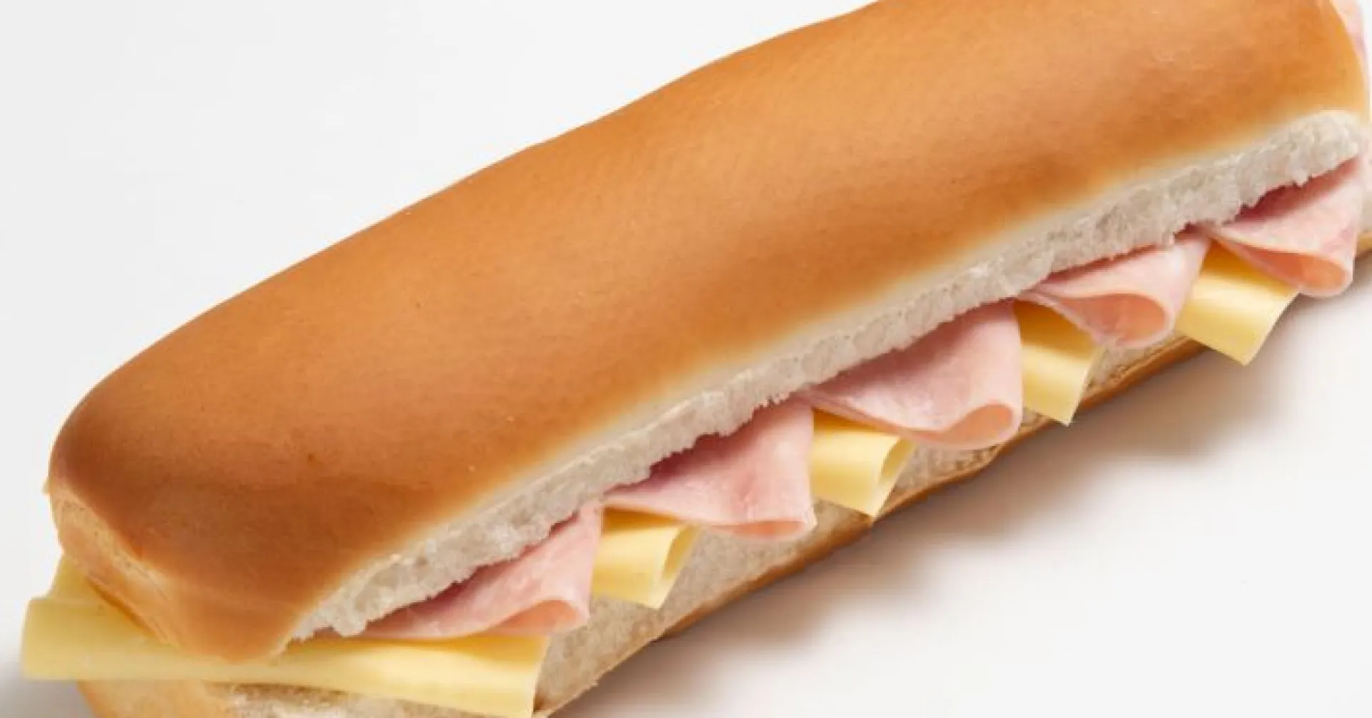 Pebete de jamón y queso