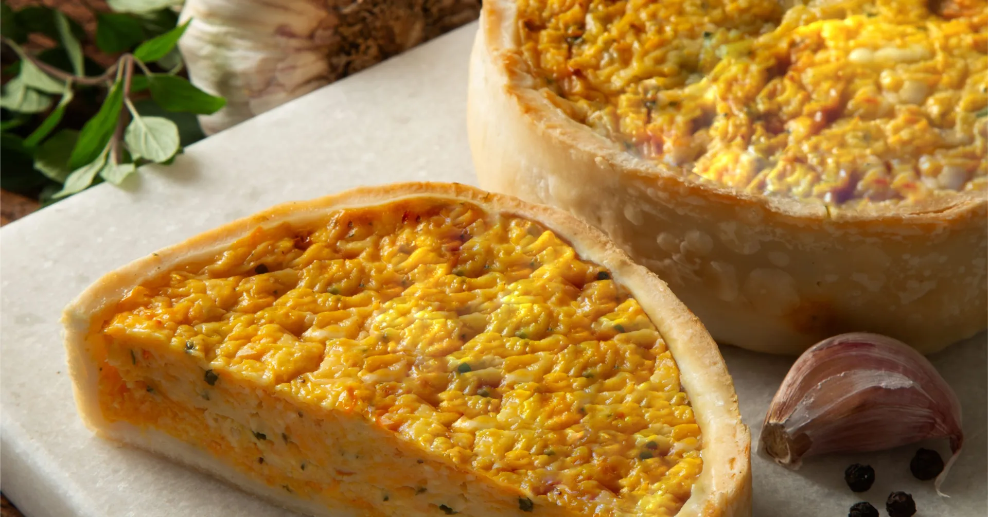 Tarta de calabaza y queso
