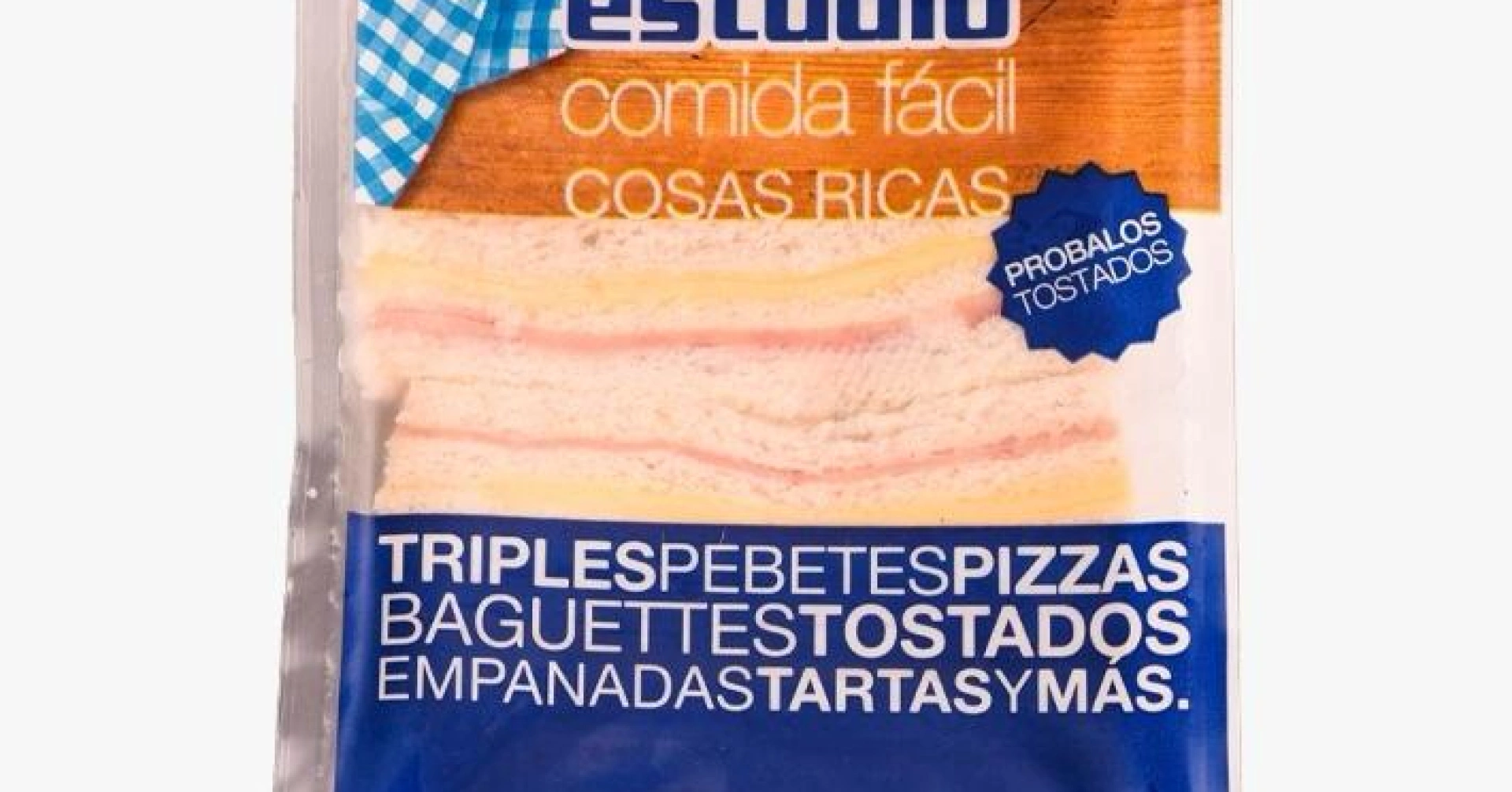 Bandeja de sandwiches jamón y queso x6