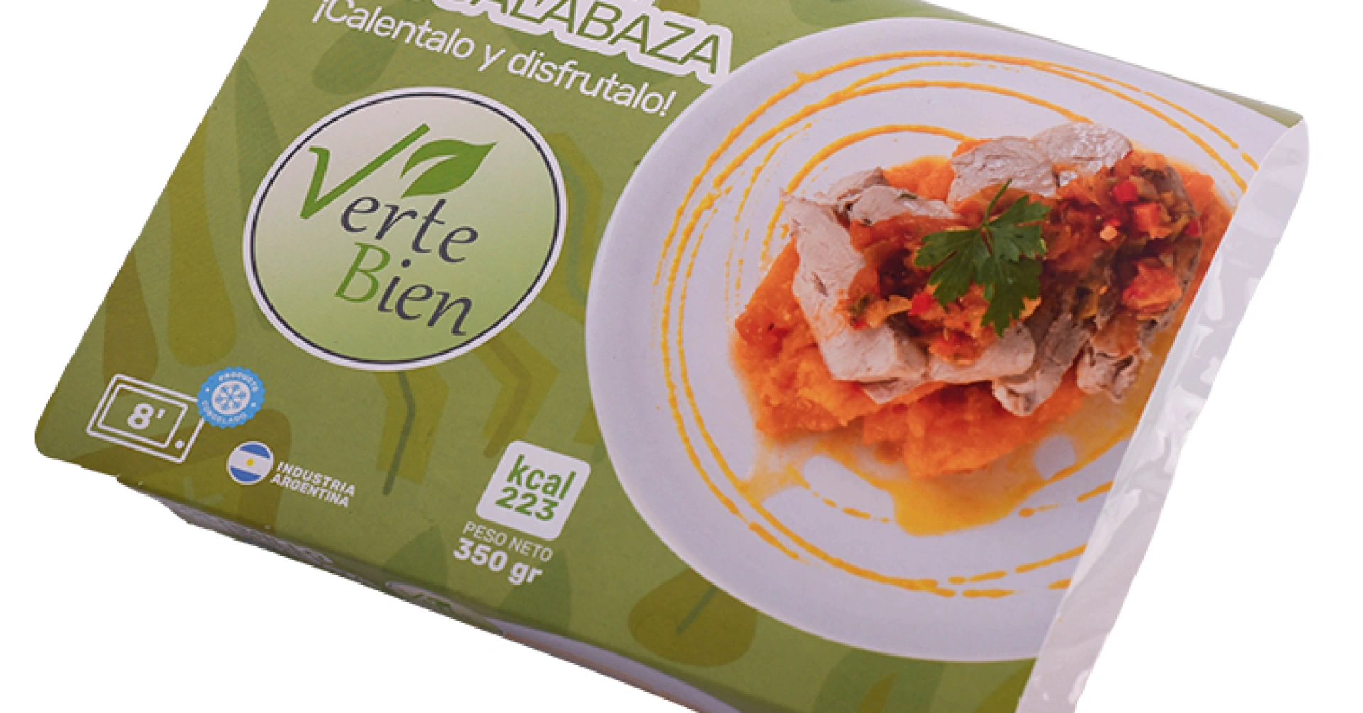 Solomillo con pure de calabaza