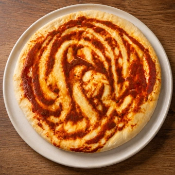 Prepizza redonda