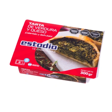 Tarta de verdura y queso