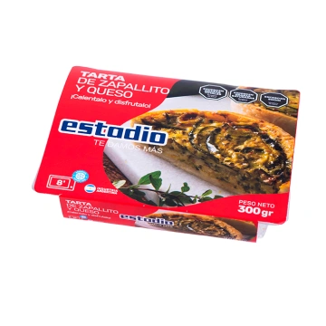 Tarta de zapallito y queso